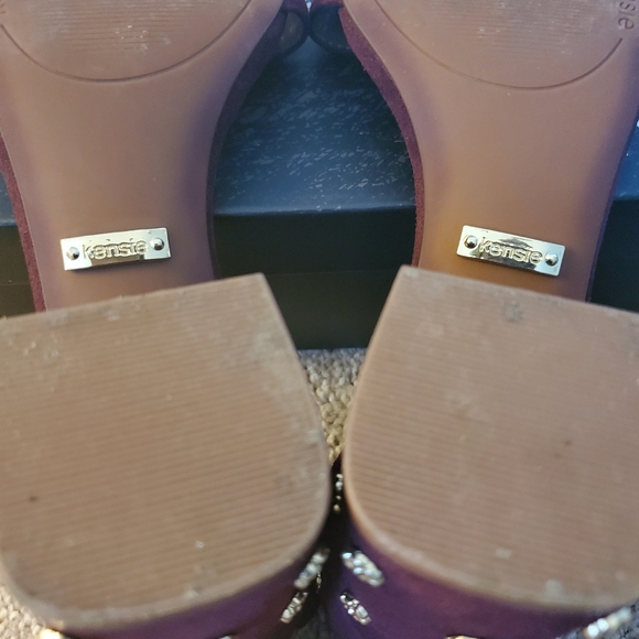 Kensie Suede Sandals - Picture 5 of 8